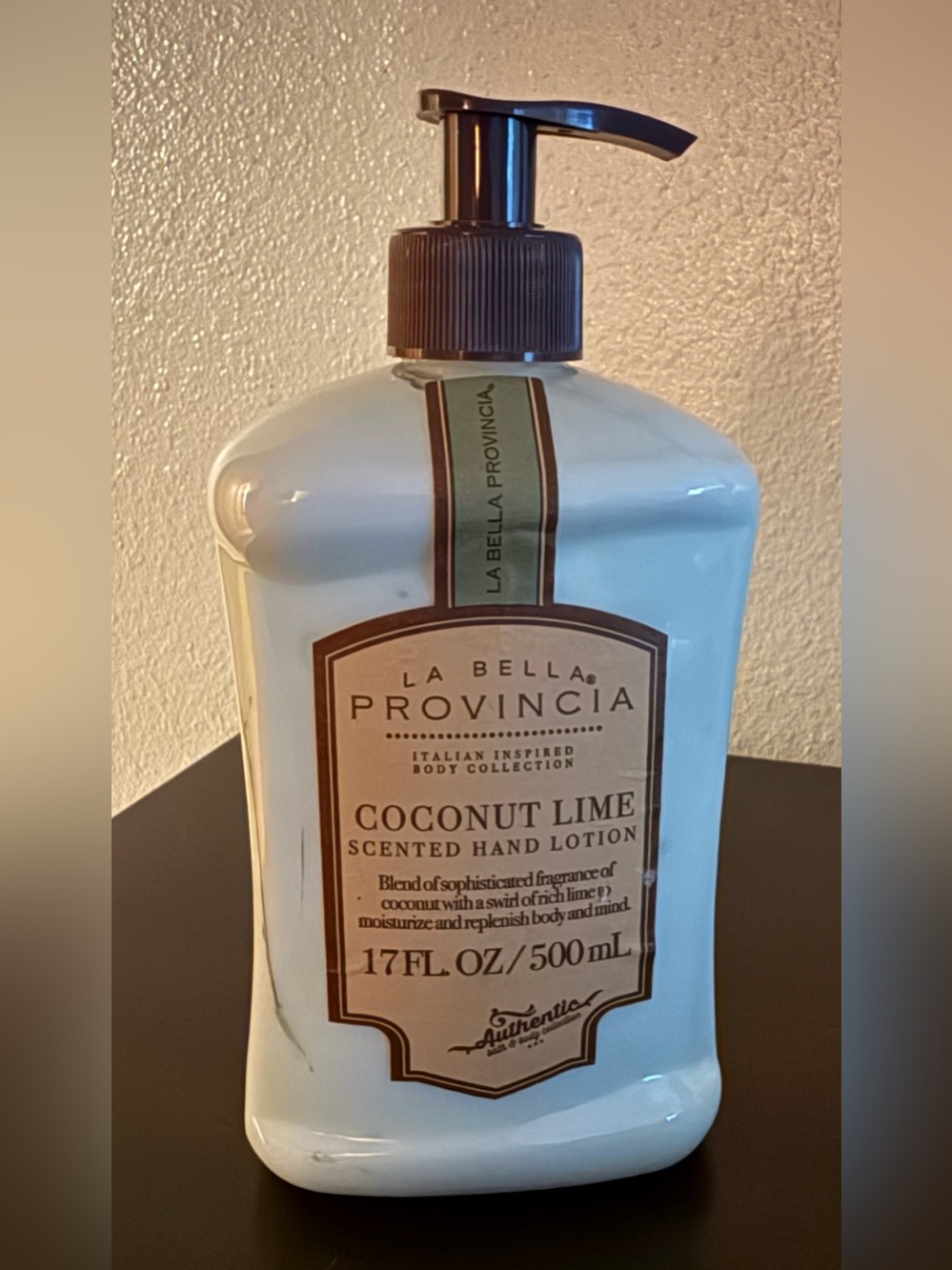 La Bella Provincia Coconut Lime Hand Lotion | Italian Body Collection | 17 fl oz